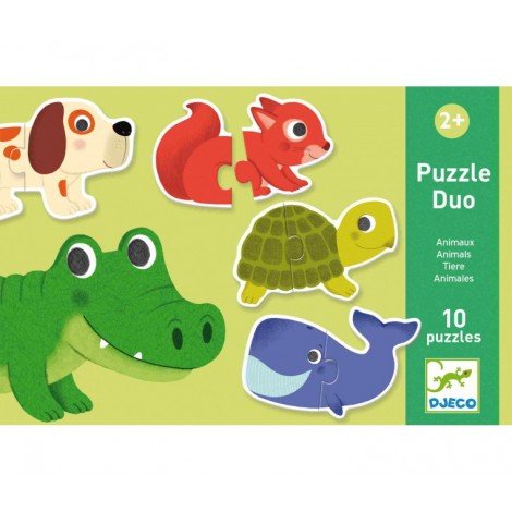 PUZZLE DUO ANIMALES