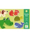 PUZZLE DUO ANIMALES