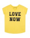 CAMISETA NIÑA Z&V AMARILLO