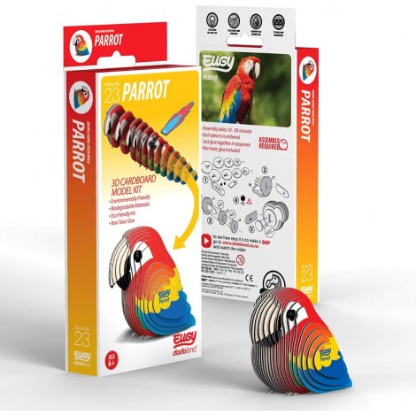 PUZZLE EUGY 3D PARROT