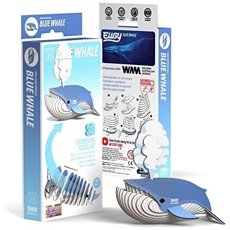 PUZZLE EUGY 3D BLUE WHALE