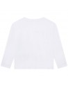 CAMISETA NIÑA DKNY NY BLANCO