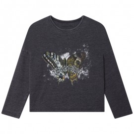 CAMISETA NIÑA Z&V MARIPOSA