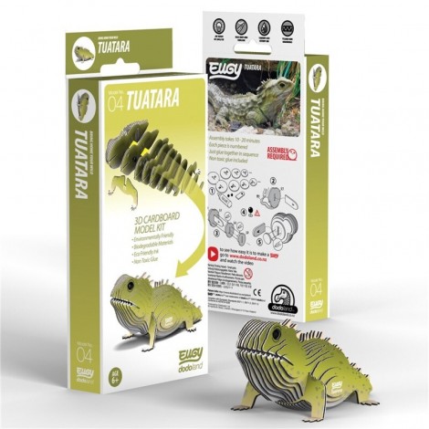 PUZZLE EUGY 3D TUATARA