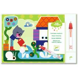 COLOREA MÁGICO ESCONDIDO EN EL JARDIN DJECO