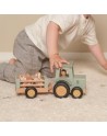 TRACTOR CON REMOLQUE LITTLE FARM DE LITTLE DUTCH