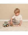 TRACTOR CON REMOLQUE LITTLE FARM DE LITTLE DUTCH