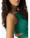 TOP HALTER POLLOCK VERDE DE TIFFOSI