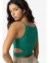 TOP HALTER POLLOCK VERDE DE TIFFOSI