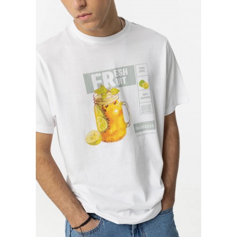 CAMISETA LIMONADA FORD BLANCO DE TIFFOSI