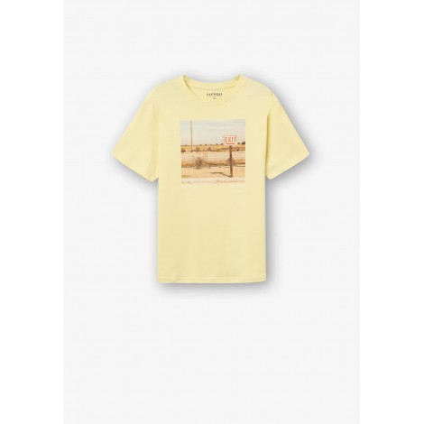 CAMISETA MARS AMARILLO PASTEL DE TIFFOSI
