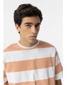 CAMISETA SAMI RAYAS NARANJA DE TIFFOSI