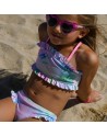BIKINI NIÑA VOLANTES MULTICOLOR DE BILLIEBLUSH