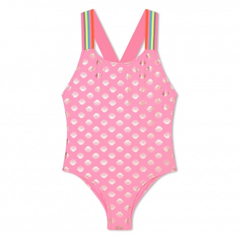 BAÑADOR NIÑA CONCHAS ROSA DE BILLIEBLUSH