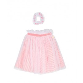 FALDA NIÑA TUL A RAYAS + COLETERO BILLIEBLUSH