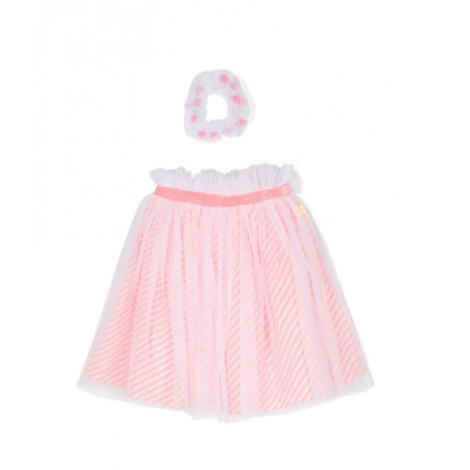 FALDA NIÑA TUL A RAYAS + COLETERO BILLIEBLUSH