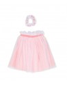 FALDA NIÑA TUL A RAYAS + COLETERO BILLIEBLUSH