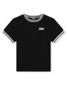 CAMISETA UNISEX NEGRA DKNY