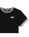 CAMISETA UNISEX NEGRA DKNY