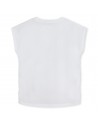 CAMISETA BLANCA DKNY LOGO