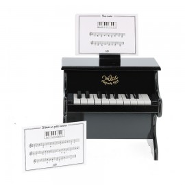 PIANO NEGRO DE MADERA