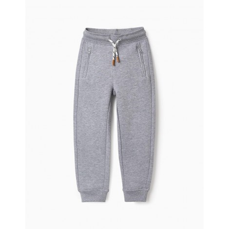 PANTS FLEECE GRIS