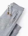 PANTS FLEECE GRIS