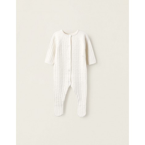 PELELE DE PUNTO CON RAYAS BLANCO