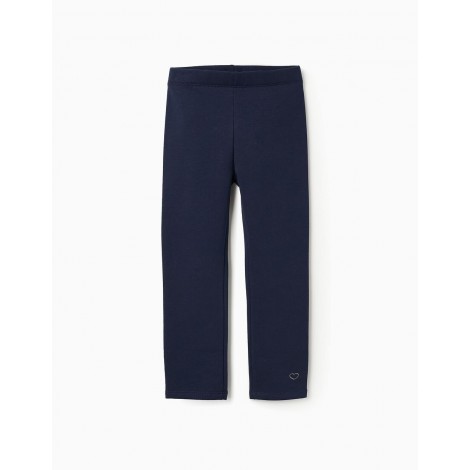 LEGGINGS NIÑA AZUL MARINO
