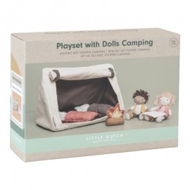PLAYSET CAMPING CON MUÑECOS