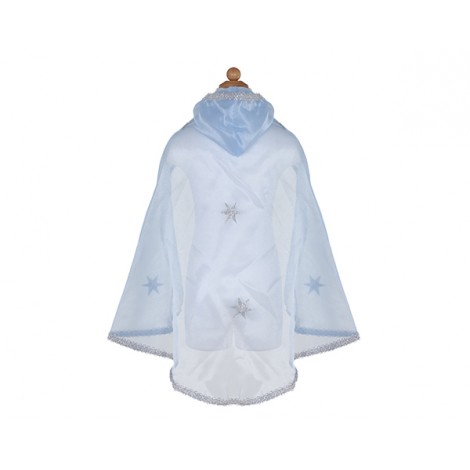 DISFRAZ CAPA AZUL CON ESTRELLAS