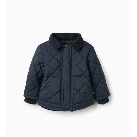 ABRIGO ACOLCHABLE CON CAPUCHA DESMONTABLE