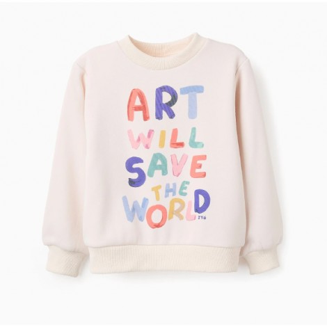 SUDADERA ART WILL SAVE THE WORLD